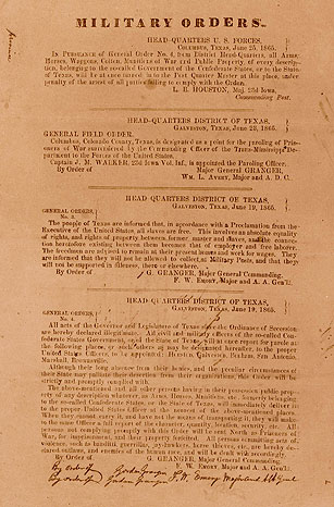 Freedom, Not Finished 2 Juneteenth General Order 3